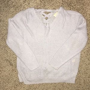 Cute light blue sweater